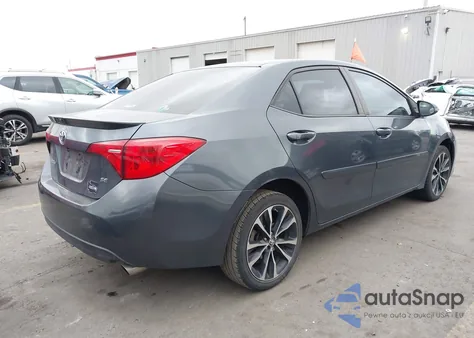 2017 Toyota Corolla Se z USA, uszkodzony, nr VIN 5YFBURHE8HP604835